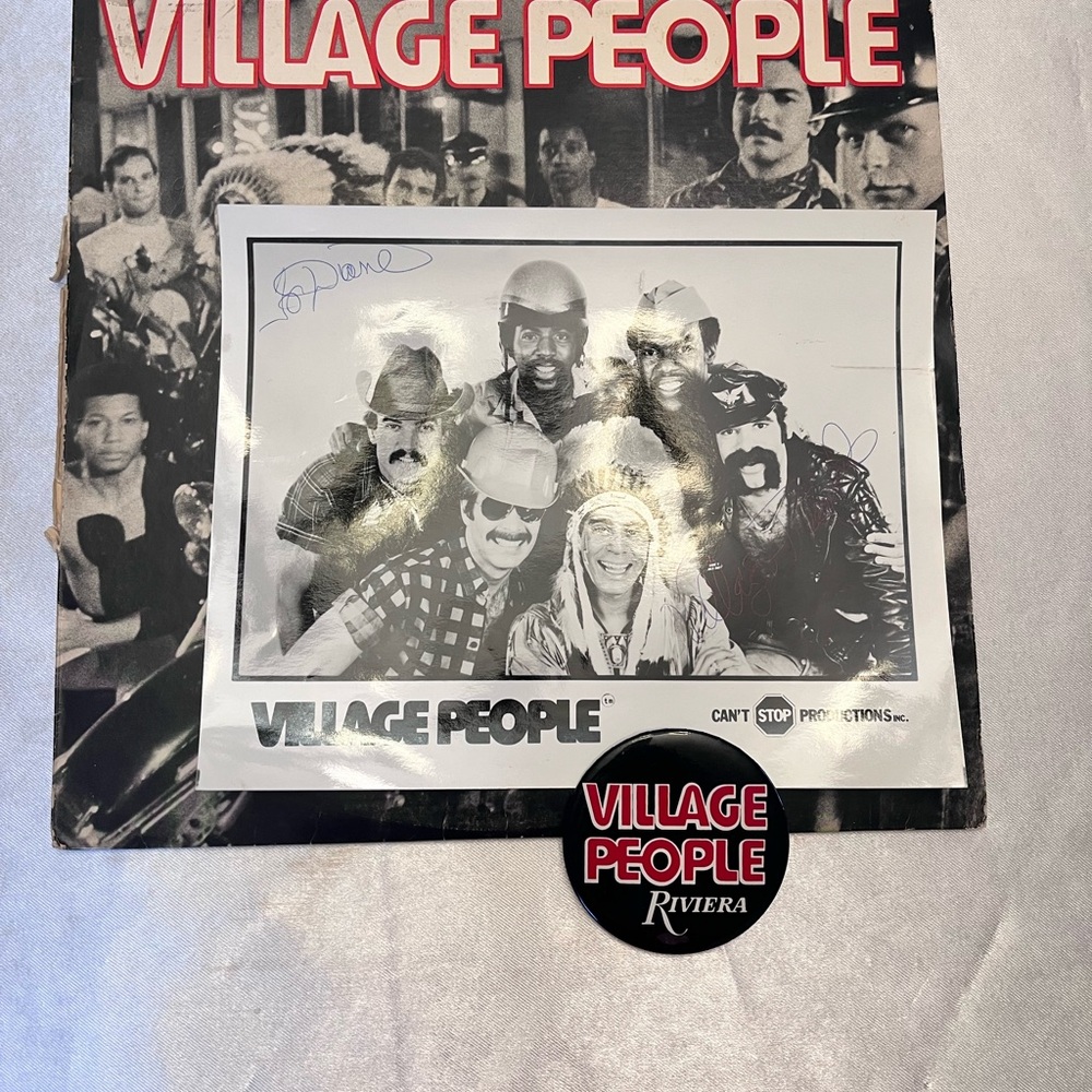 Village People Vinyl Record - Gift set